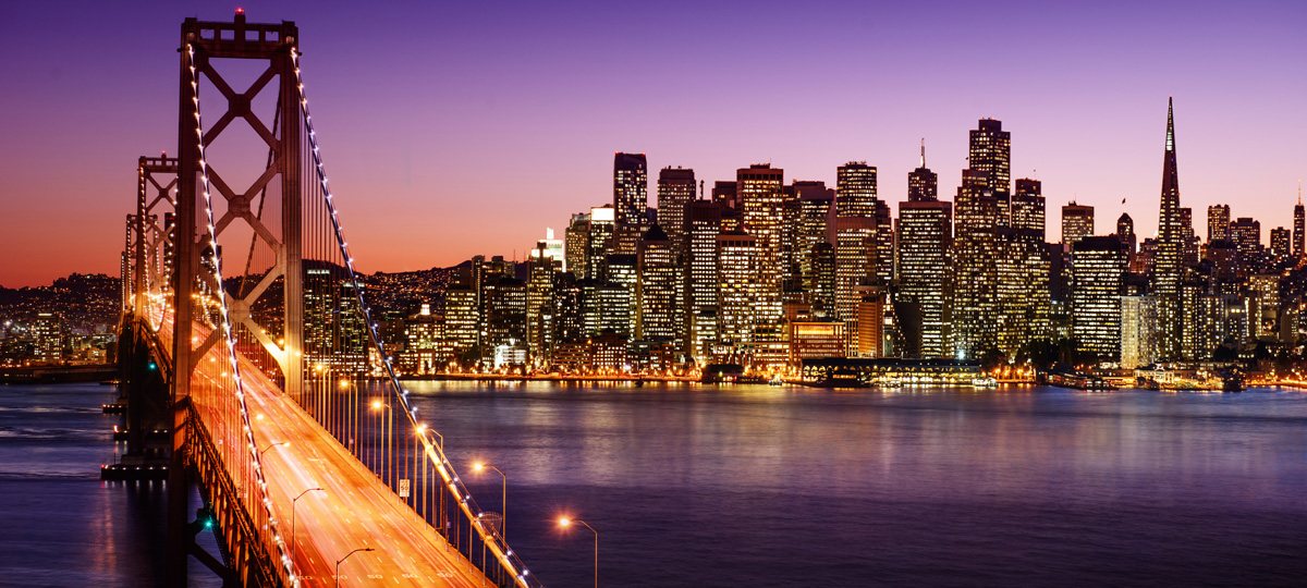 Bay Bridge in California